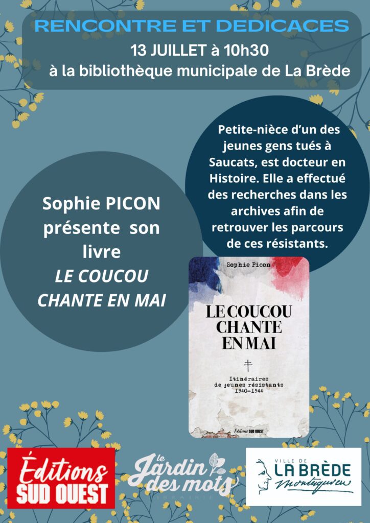 Rencontre Sophie PICON