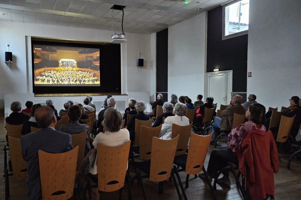 Concert d&rsquo;ouverture de la saison de l&rsquo;Op&eacute;ra National de Bordeaux retransmis en direct &agrave; la salle des f&ecirc;tes de La Br&egrave;de.