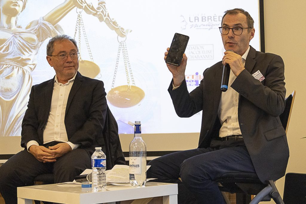 Derni&egrave;re table ronde &laquo; Justice et technologie : entre contr&ocirc;le et &eacute;thique &raquo;